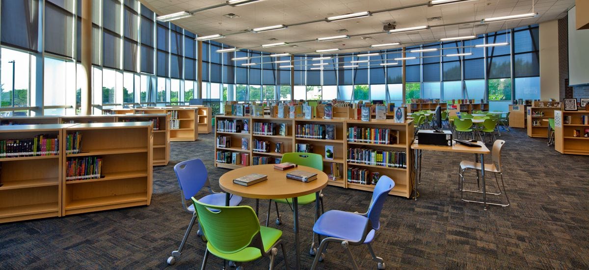 Solar roller shades — education